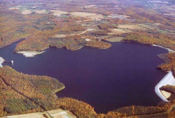 Merrill Creek Reservoir near Lower Saucon Township